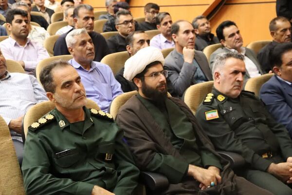 مراسم چهلم شهدای اقتدار در کوهدشت با حضور فرمانده سپاه حضرت ابوالفضل لرستان
