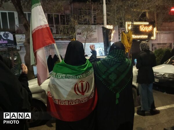 حضور گسترده و پرشور مردم انقلابی نیشابور در مراسم شهادت رهبر شهید