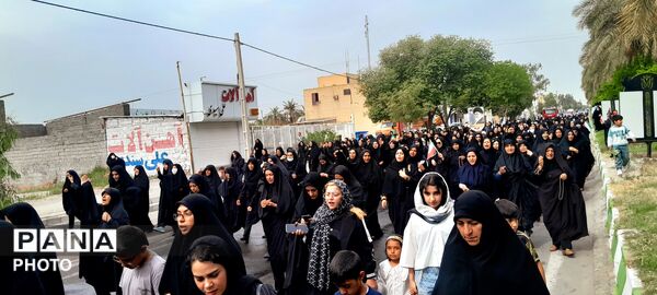 تشییع پیکر مطهر شهیده فاطمه طاهری فرد 