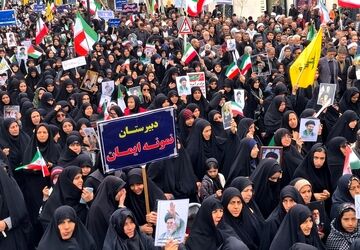 دانش‌آموزخبرنگاران، روایتگر حماسه‌ قدس در کاشمر
