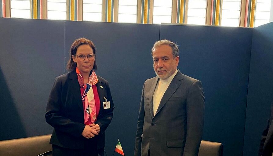 دیدار و گفت وگوی عراقچی با همتای سوئدی در حاشیه مجمع عمومی سازمان ملل 