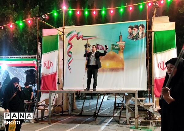 حماسه اقتدار تجمعات درمیدان هشتم شهریور مشهد از قاب پانا 
