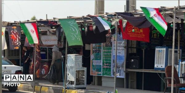 بازدید فرماندار مریوان از مواکب مستقر در پایانه مرزی باشماق