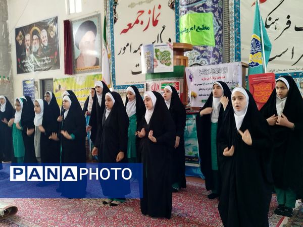 گرامیداشت سالروز ورود امام خمینی به میهن در نماز جمعه گلوگاه 