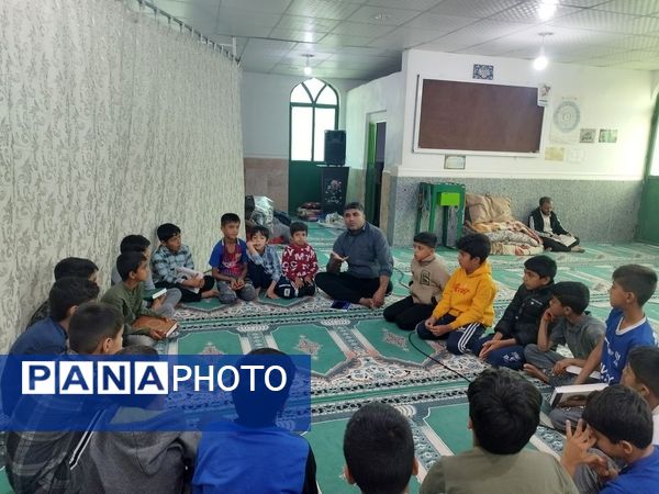 فعالیت گسترده دانش‌آموزان در ایام البیض