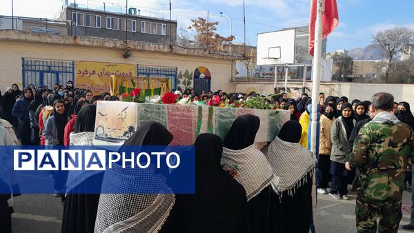 استقبال از شهید گمنام و دومین روز از تجلی وفا و فداکاری در تربت حیدریه