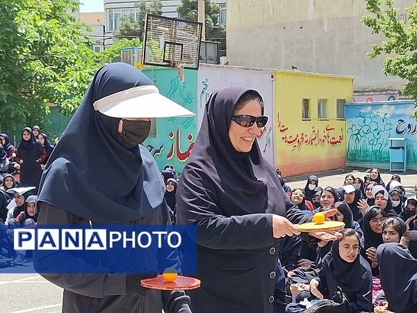 برگزاری المپیاد ورزشی درون مدرسه‌ای در دبیرستان سیزده آبان ناحیه یک کرج