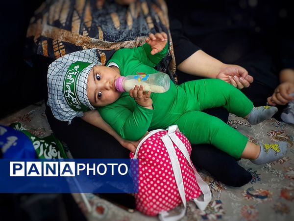 حماسه عشق و وفا در جمع شیر‌خوارگان حسینی