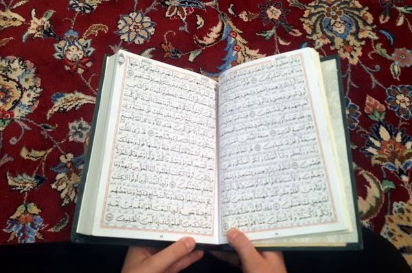 مراسم جز خوانی قران در حرم اهل بیت(ع)