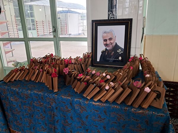 مراسم سالگرد شهادت سردار حاج قاسم سلیمانی در قائمشهر