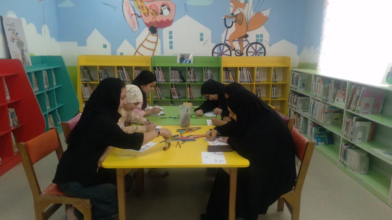 ایستگاه نقاشی با موضوع صرفه جویی در مصرف انرژی ویژه  کودکان