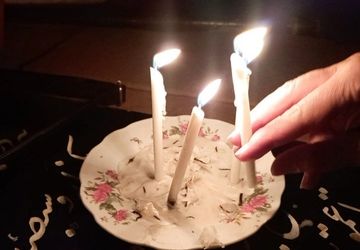 شب شام غریبان در گلزار شهدای شهر فردانبه 