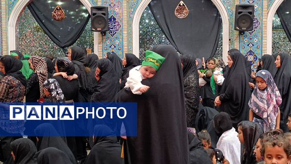 آیین شیرخوارگان حسینی در نخستین روز محرم در مساجد  نیشابور و شهر بار