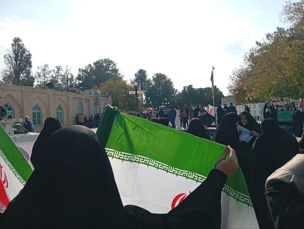 راهپیمایی جمعه خشم در شهرستان کاشمر 