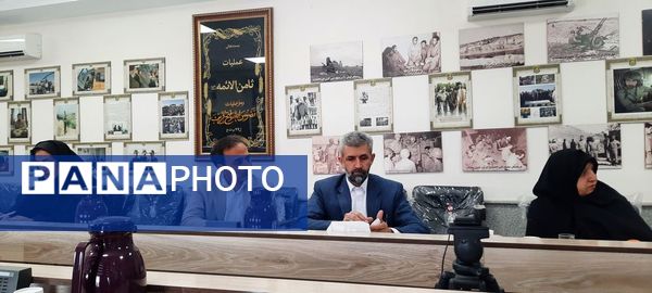 جلسه قرارگاه عملیاتی لشکر 77 پیروز ثامن الائمه(ع)