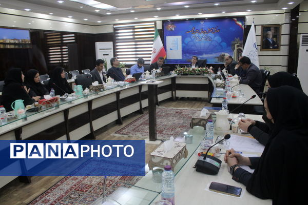 نشست شورای برنامه‌ریزی و نظارت تعلیم و تربیت کودک آموزش و پرورش استان بوشهر