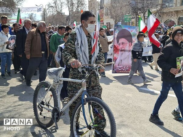 حضور مقتدر مردم آشخانه در راهپیمایی روز قدس