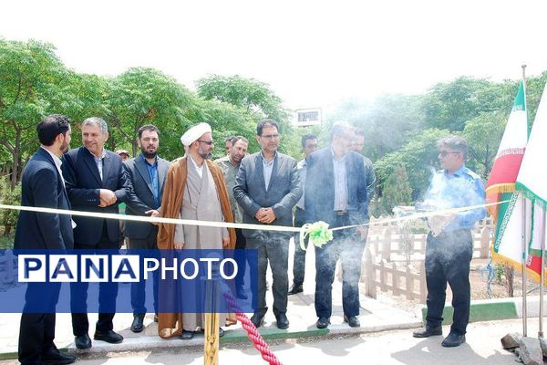 افتتاح نمایشگاه دهه ولایت در بوستان زیتون شهر قیامدشت