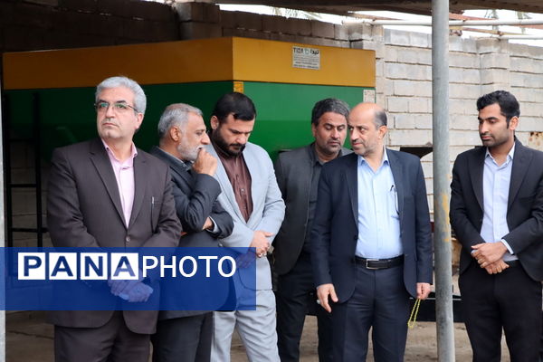 بازدید معاون متوسطه وزارت آموزش و پرورش از هنرستان کشاورزی شهید باهنر سعدآباد