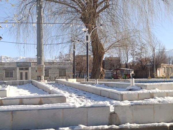 برف زمستانی مهمان شهرستان کیار شد