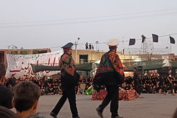 طنین فریاد «هل من ناصر» در میدان تعزیه