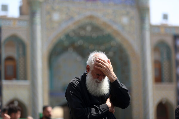 عزاداری تاسوعای حسینی(ع) در حرم حضرت معصومه(س)