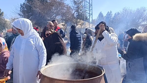برگزاری جشنواره پخت سمنو در بجنورد 