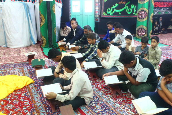 تجلی ایمان و همدلی دانش‌آموزان جزیره