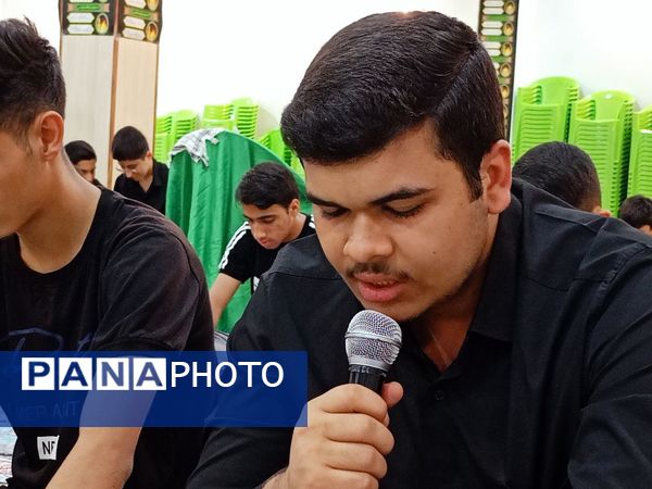 برگزاری هیأت دانش‌آموزی انصارالمهدی در کاشمر 