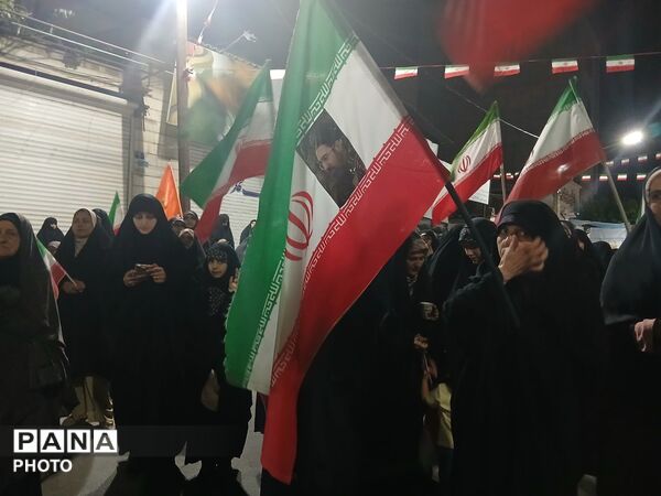 نود و دومین شب ایستادگی مردم زیبادشت در بیعت با آرمان‌های انقلاب