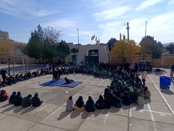المپیاد ورزشی در هنرستان فاطمیه