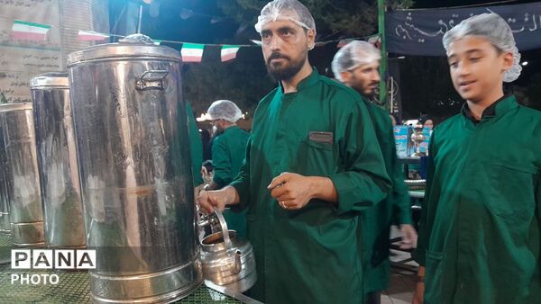 قاب پانا میزبان فعالیت چایخانه حضرت زهرا (س)در  هفتمین شب از ماه محرم الحرام 
