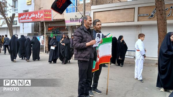 حضور باشکوه مردم مومن باخرز در راهپیمایی روز قدس