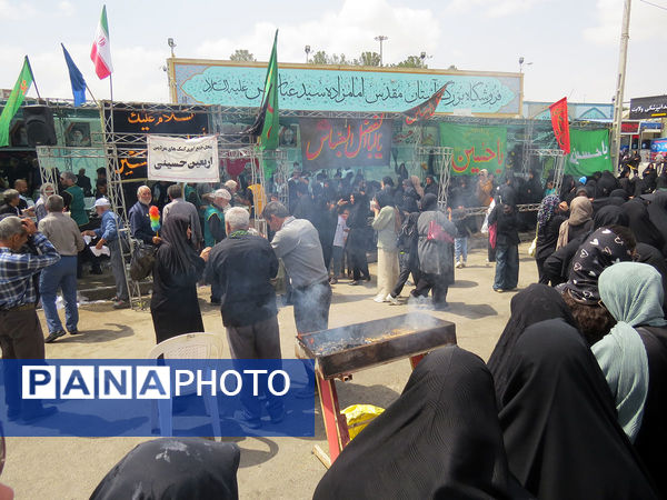 مراسم اربعین حسینی در بجنورد 