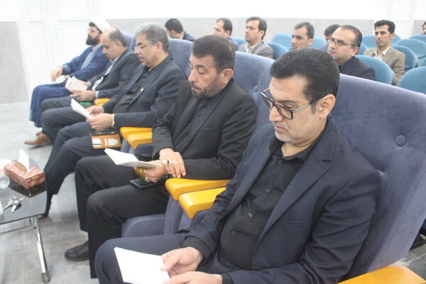 مراسم یادبود اسطوره مقاومت شهید حسن نصرالله در آموزش‌و‌پرورش استان بوشهر
