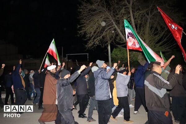 شور انقلابی مردم روستای باقرآباد قم