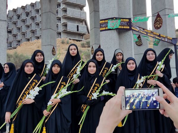 مراسم نمادین اربعین و سوگواری حضرت اباعبدالله الحسین(ع)