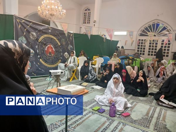 مراسم پرشور اعتکاف دانش‌آموزی در فریدونکنار