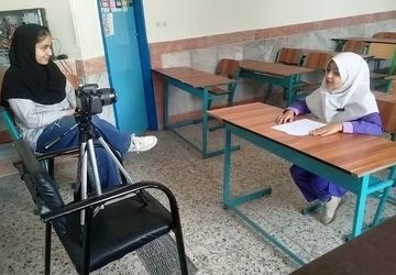 دانش آموزان از قاب پانا هفته معلم را تبریک گفتند 