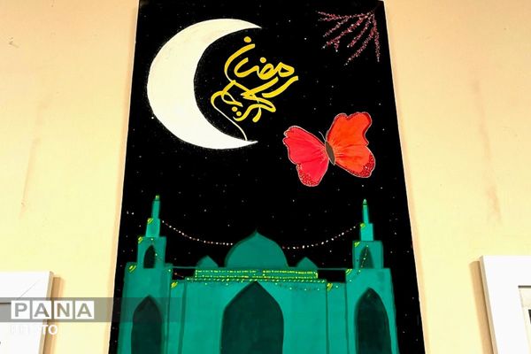 عطر گل‌ها و رنگ هنر در مدرسه فنی‌وحرفه‌ای هجرت به هم آمیخت