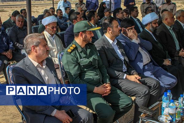 آیین خشت گذاری سه مدرسه ۱۵ کلاسه در کهریزک