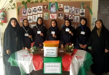 برگزاری انتخابات شورای دانش‌‌آموزی در دبیرستان شهید باقریان