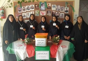 برگزاری انتخابات شورای دانش‌‌آموزی در دبیرستان شهید باقریان