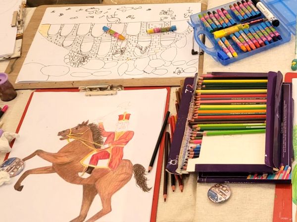 جشنواره نقاشی کودکان، طبیعت سبز و گردشگری در موزه بزرگ خراسان 