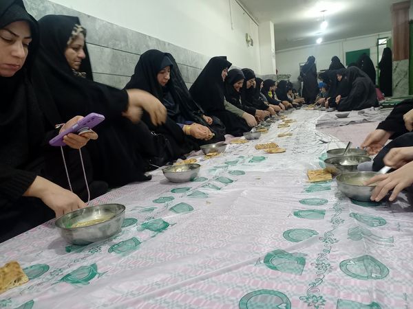 سوگواری شهادت هفتمین نور امامت در آشخانه