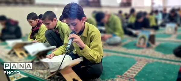 مدرسه شهید صادقی، میزبان دانش آموزان روزه دار در محفل نورانی قرآن