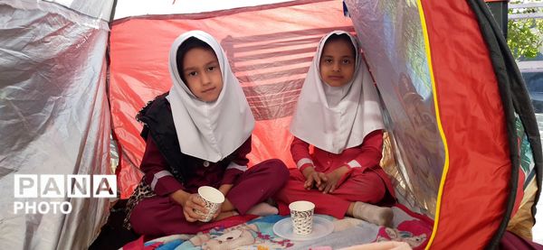 شور و نشاط دانش آموزی در اردوی یک روزه