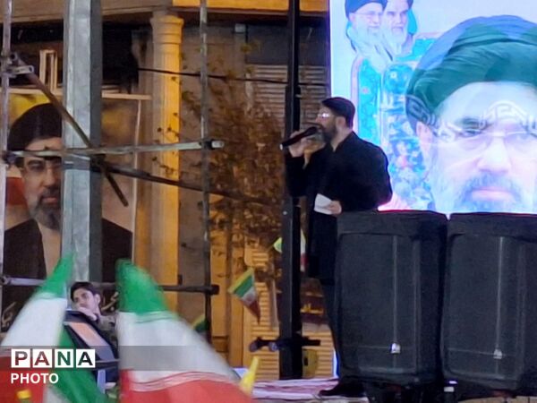 تجمع بزرگ مردم غیور مرودشتی در خیابان‌ها