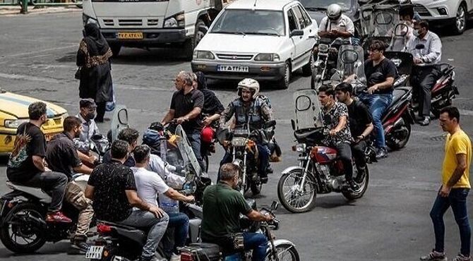 ۷ میلیون موتورسیکلت عامل مهم تشدید ترافیک تهران