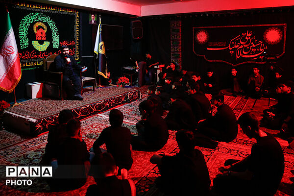 محفل عزاداری مکبرین نوجوان حرم مطهر رضوی